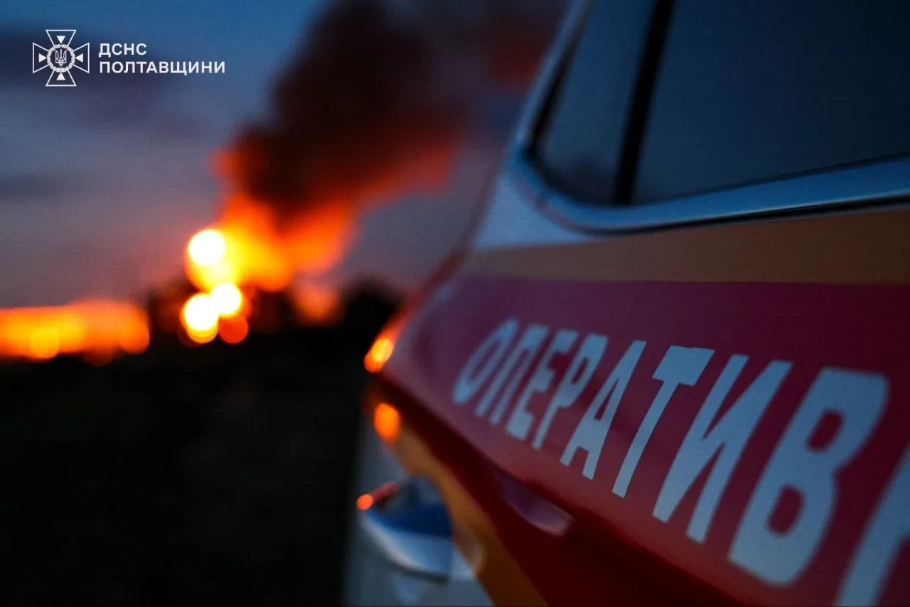 Внаслідок російської атаки на Полтавщині є постраждалий