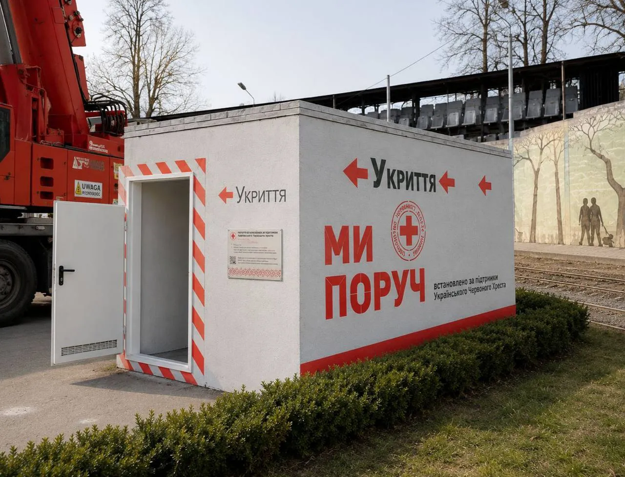 У центрі Полтави планують розмістити чотири мобільні укриття