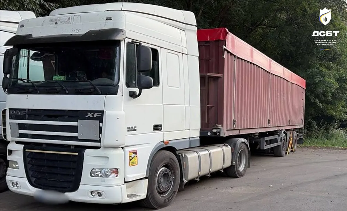 У Полтавській області перевантажені вантажівки оштрафують на 204 тисячі гривень
