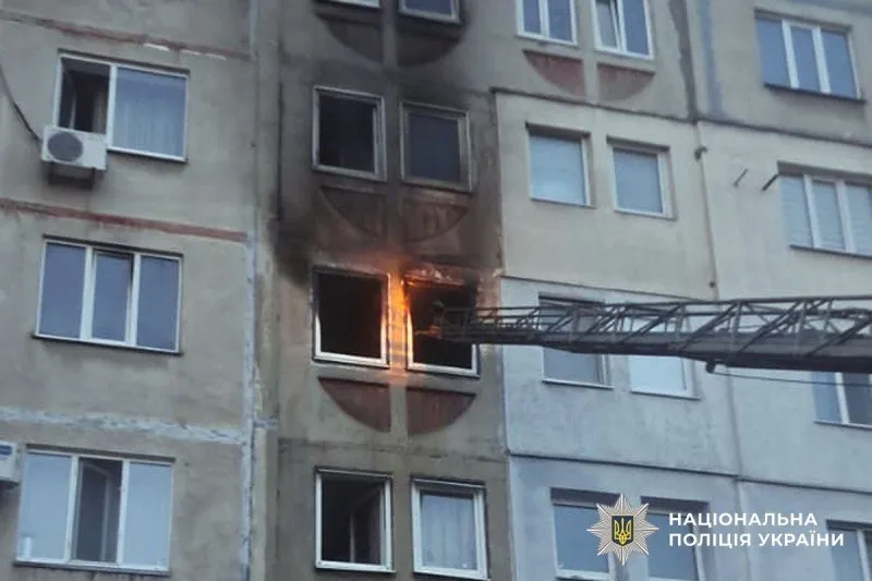 Під час гасіння пожежі на Полтавщині знайшли тіло чоловіка