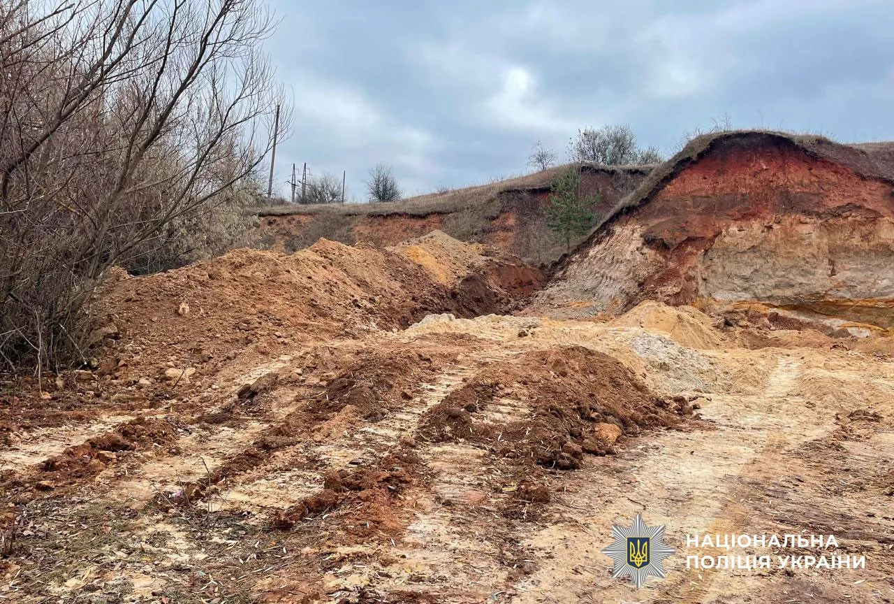 У Полтавському районі незаконно видобули піску на понад 8 мільйонів гривень