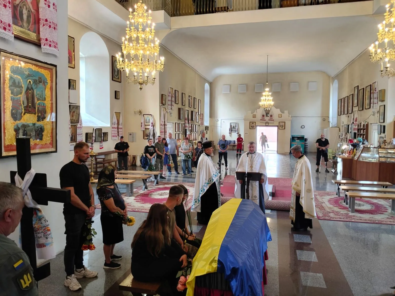 У Полтаві попрощалися з полеглим на війні захисником
