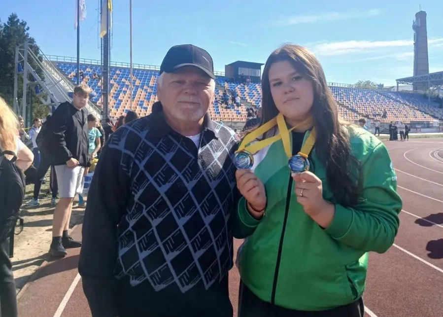 Легкоатлетка з Полтавщини стала чемпіонкою України з метання диска
