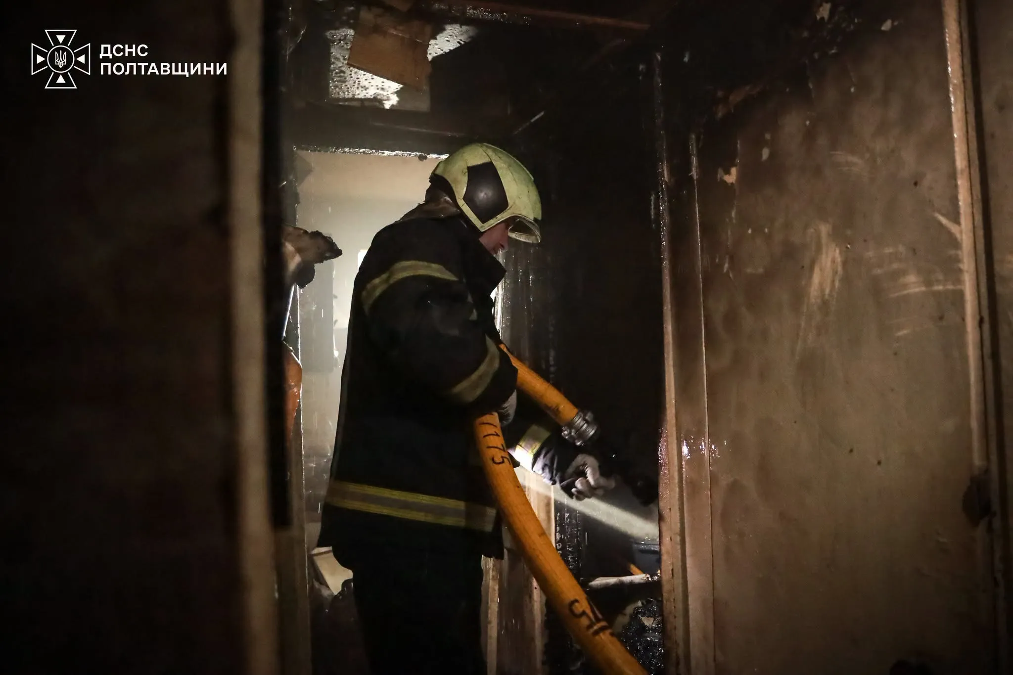 На Полтавщині сталися 12 пожеж