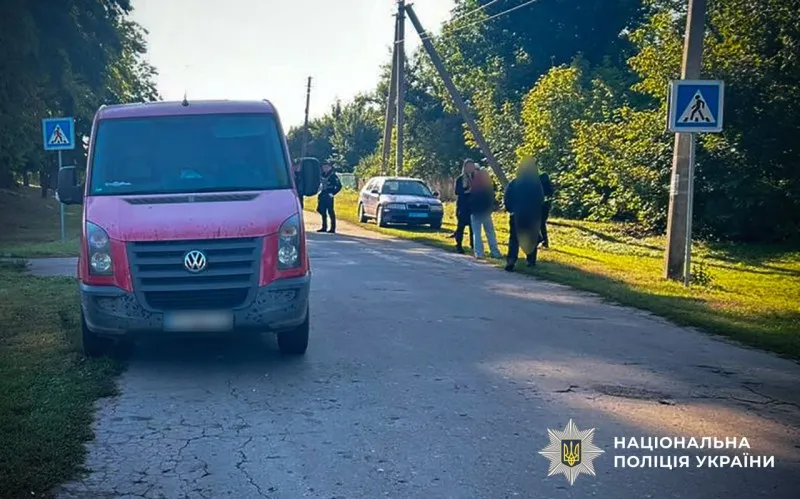 На Полтавщині автомобіль збив трирічну дитину