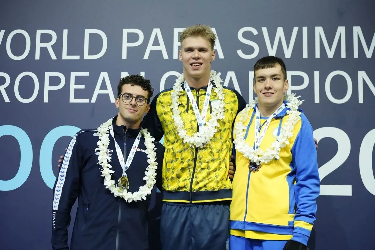 Спортсмени з Полтавщини здобули 20 медалей на чемпіонаті Європи з параплавання