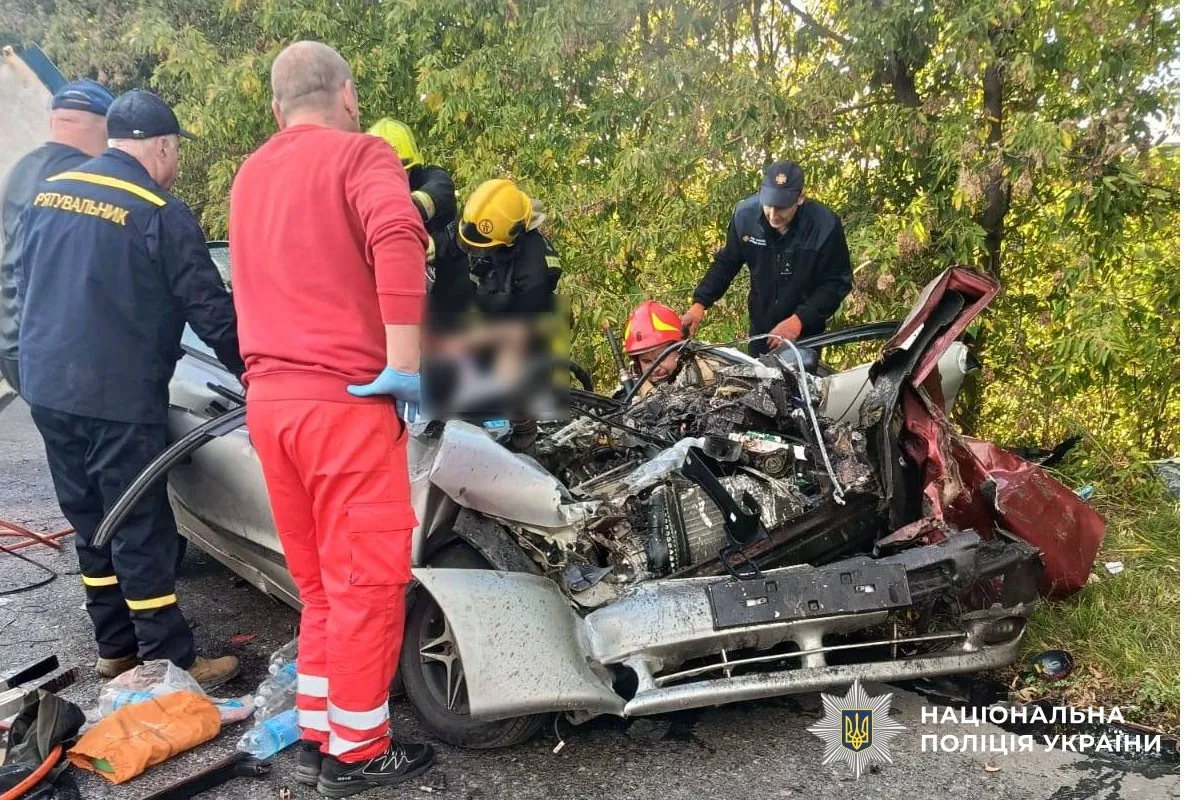 В аварії на Полтавщині поранений водій