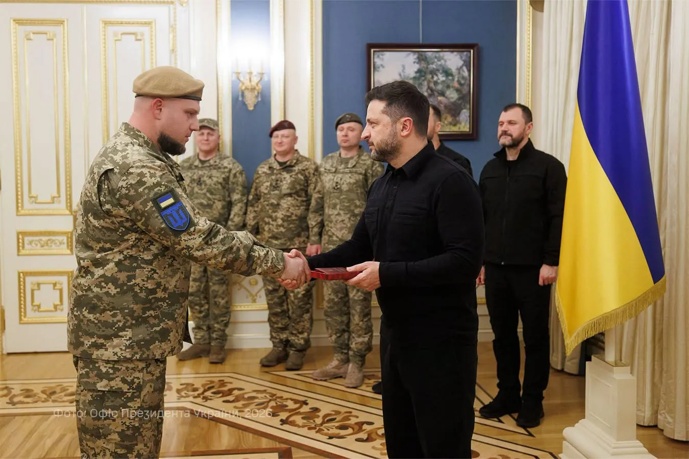 Президент нагородив військовослужбовця з Полтавщини