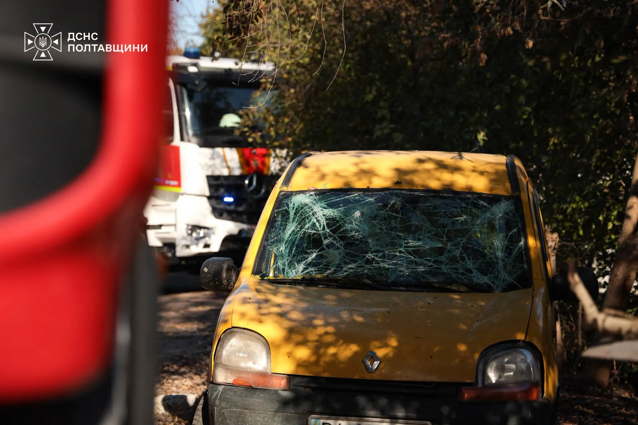 У ДСНС показали наслідки удару по Полтаві