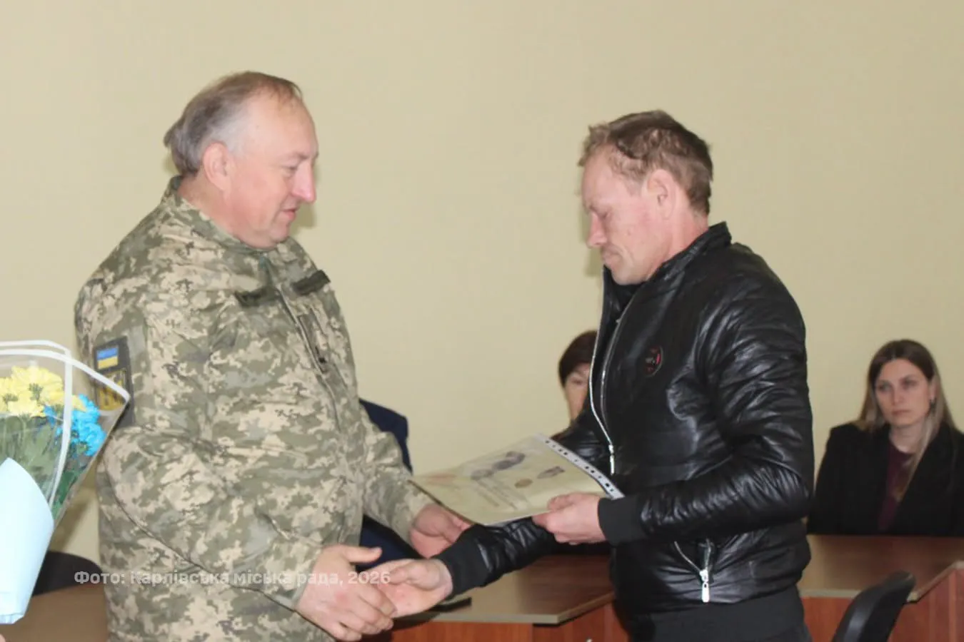 У Полтавському районі нагородили ветерана