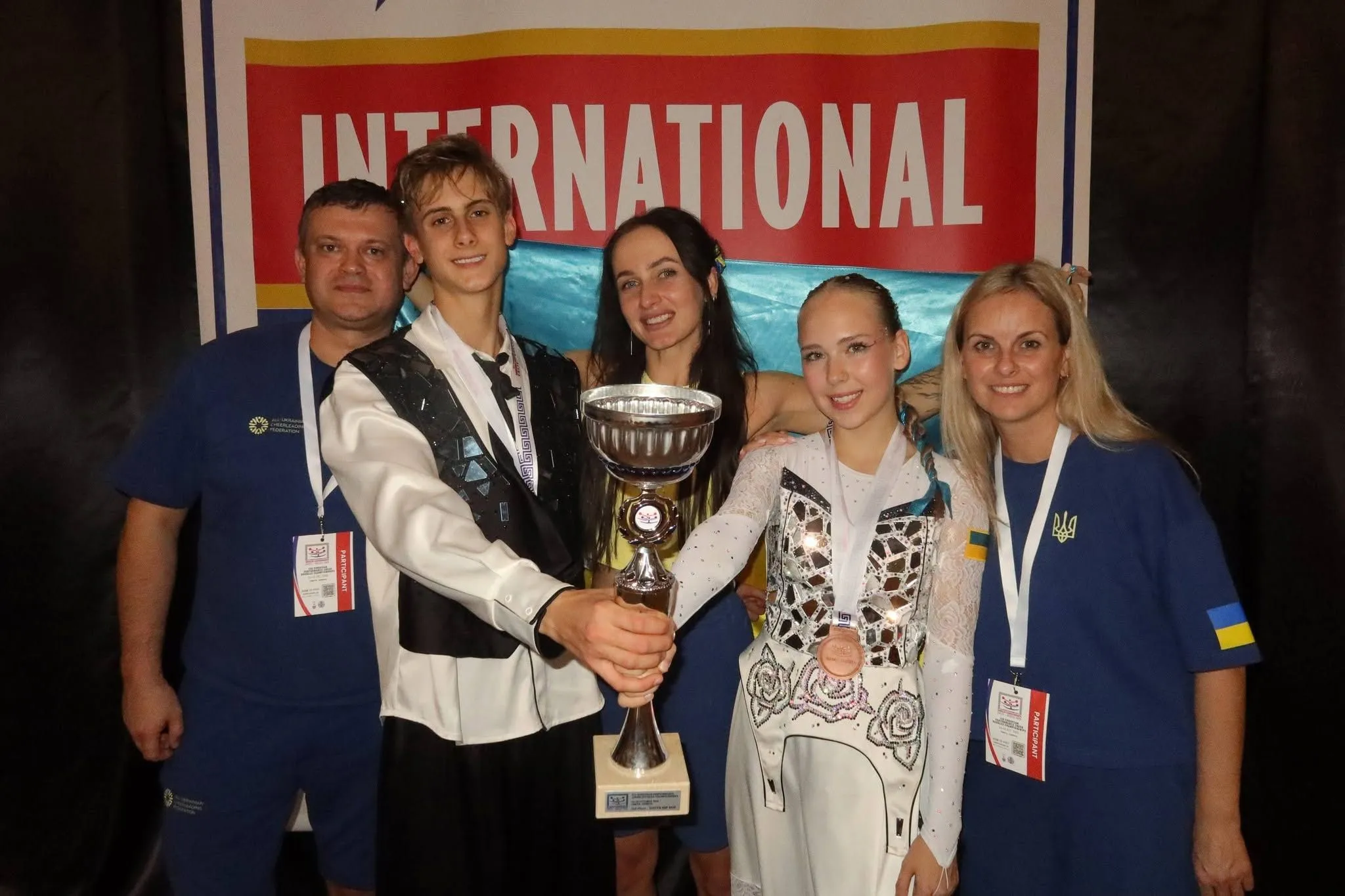 Полтавські черлідери здобули «бронзу» на чемпіонаті Європи