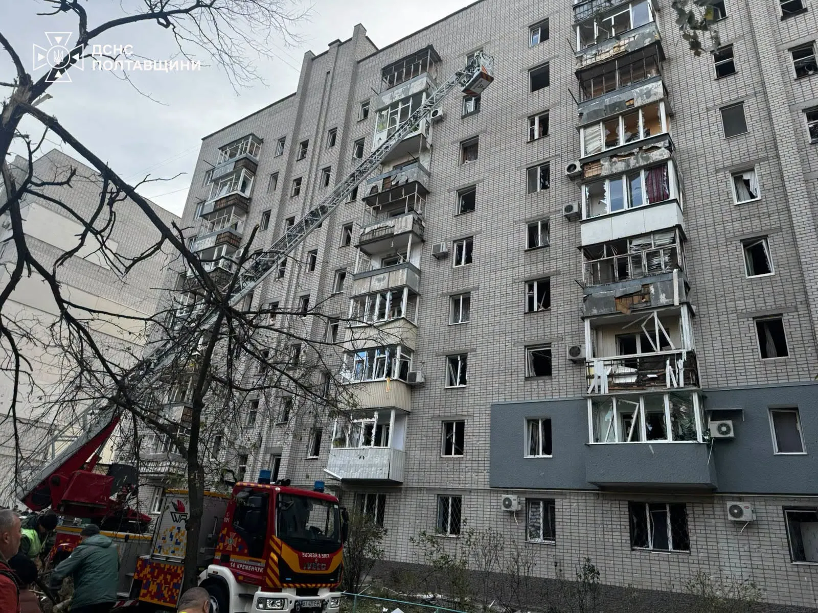 У якому стані постраждалі від обстрілу Кременчука