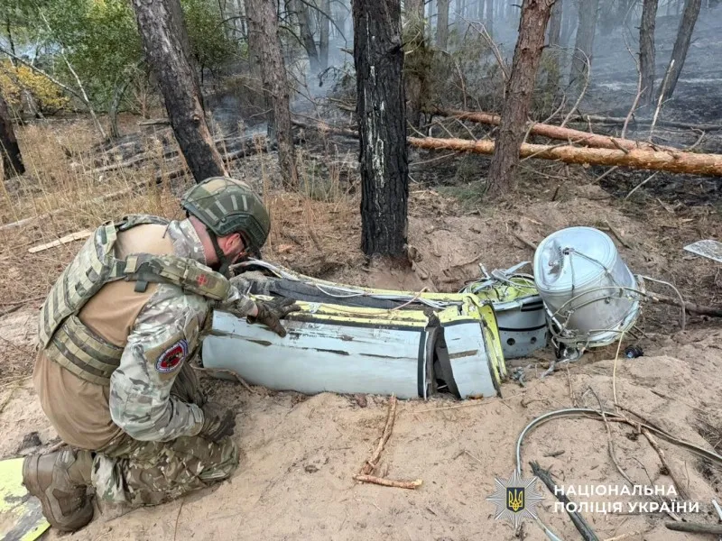 У Полтавській області знайшли нерозірвані російські боєприпаси