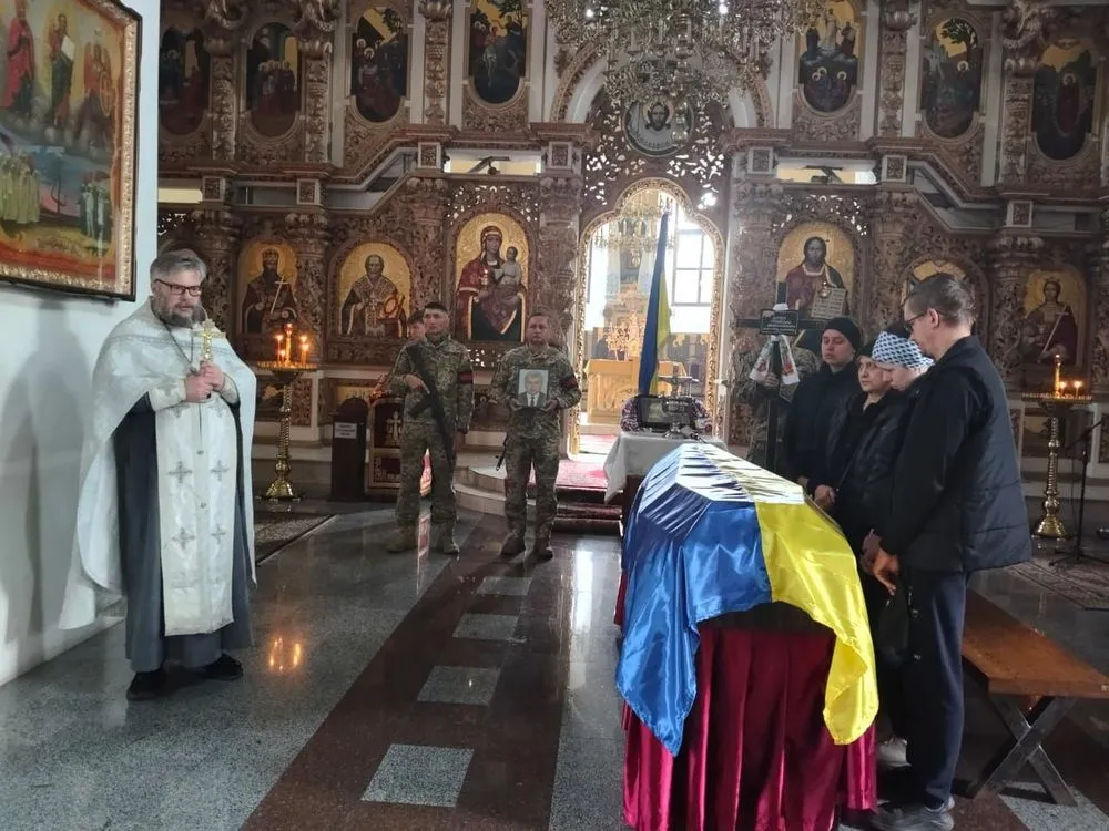 У Полтаві попрощалися з полеглим воїном