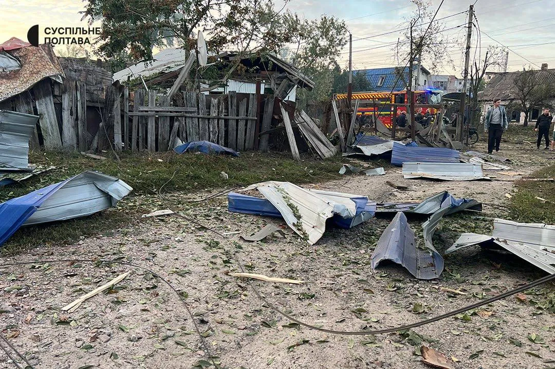 Внаслідок обстрілу Кременчука загинула жінка
