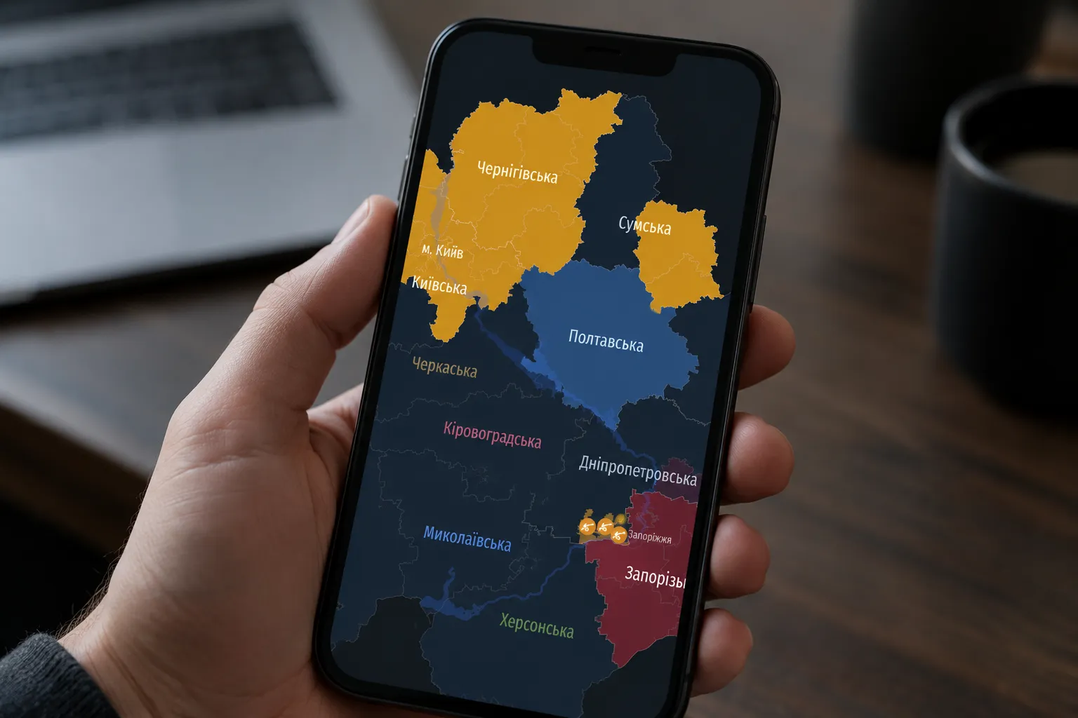 На Полтавщині оголосили 645 повітряних тривог за різними рівнями загрози
