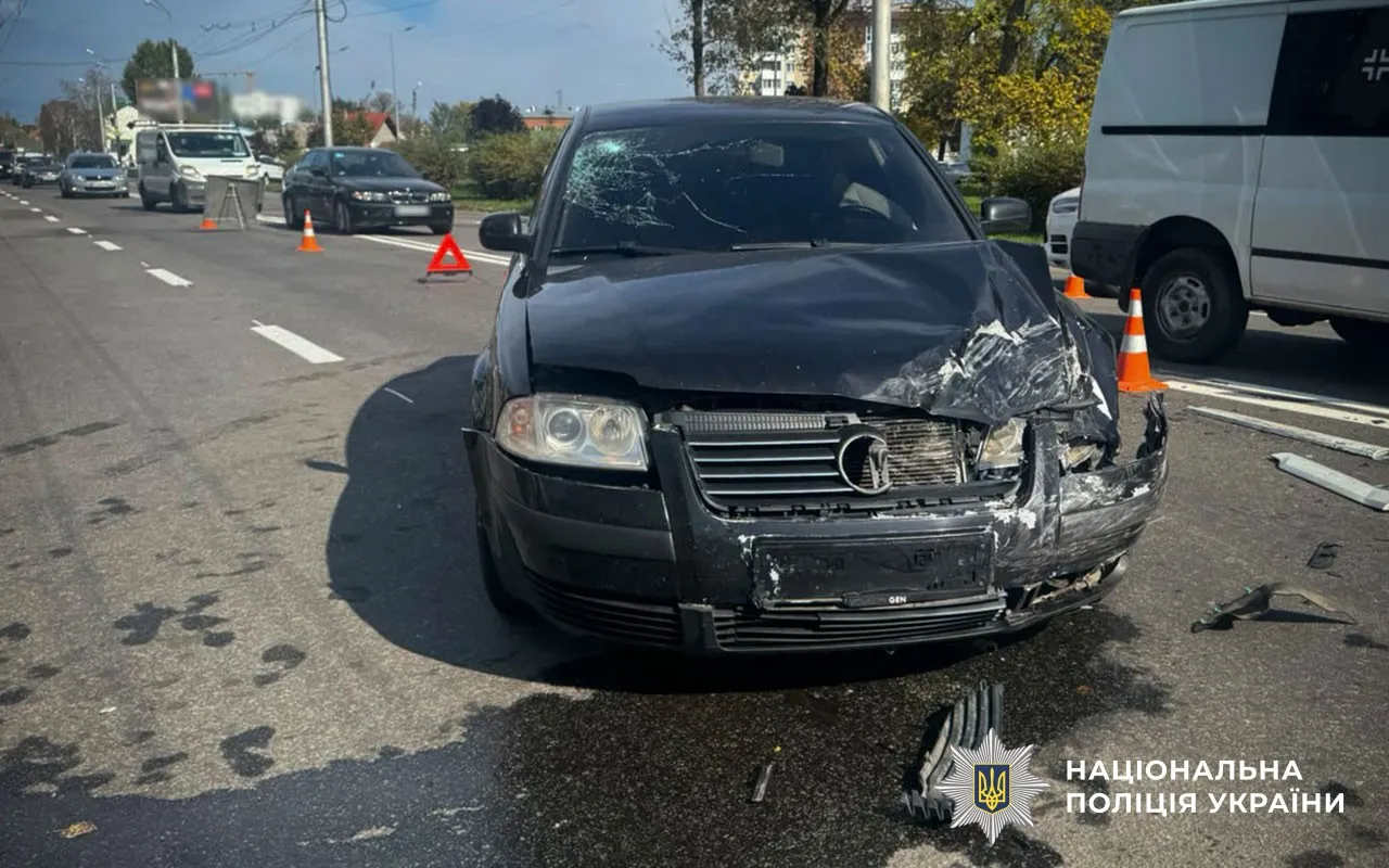 Внаслідок ДТП у Полтаві госпіталізували чоловіка